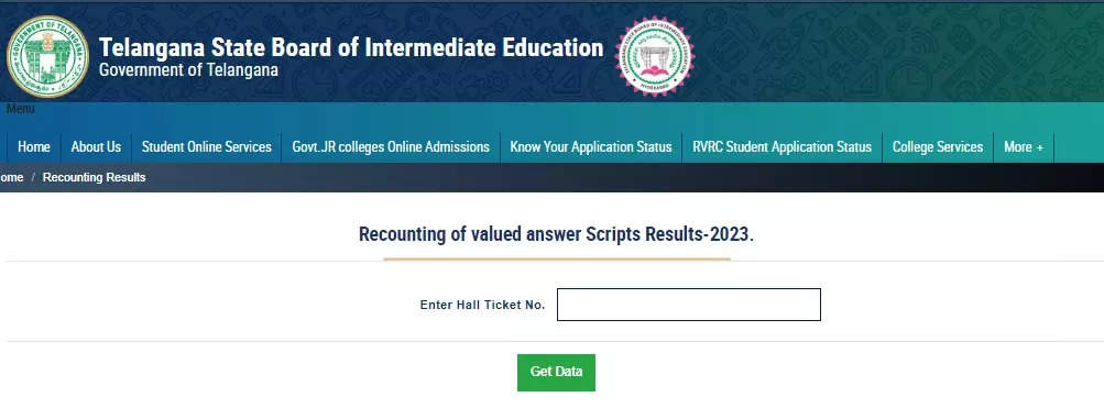 TS Inter Reverification, Recounting Results 2023 declared on tsbie.cgg.gov.in, how to download