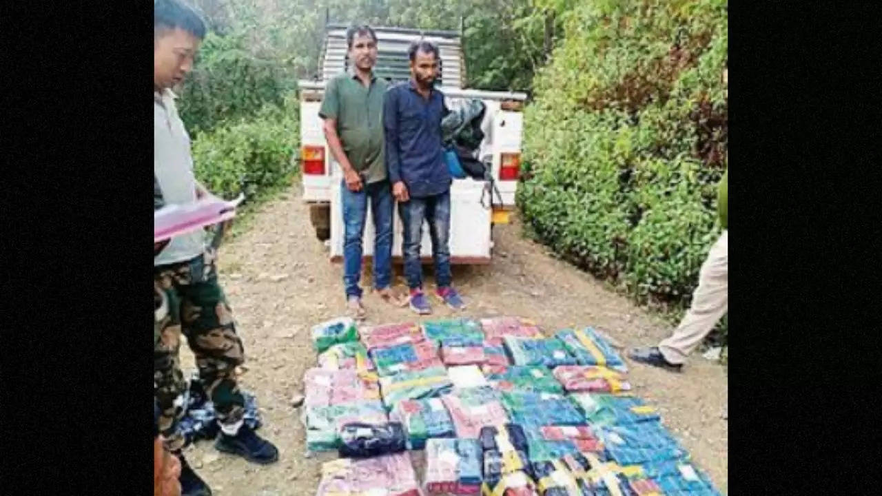 Rs 15 crore heroin seized in Mizoram's Champai district, two arrested