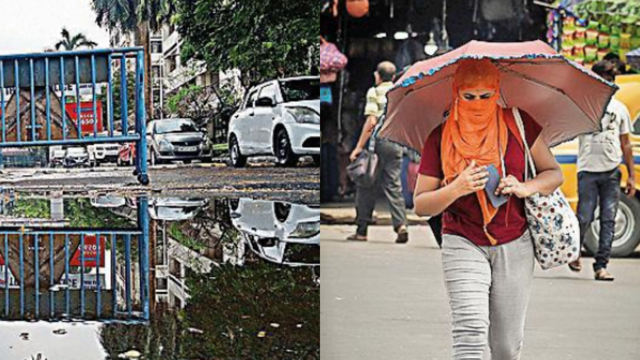 Salt Lake gets drizzle but Kolkata sweats it out