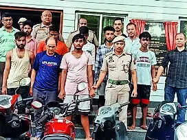 Cachar AIUDF leader among eight held for bike theft