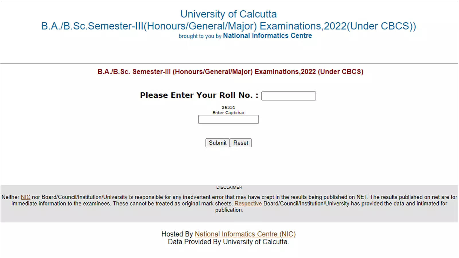 Calcutta University result 2023 for 3rd semester announced at wbresults.nic.in; Direct link here