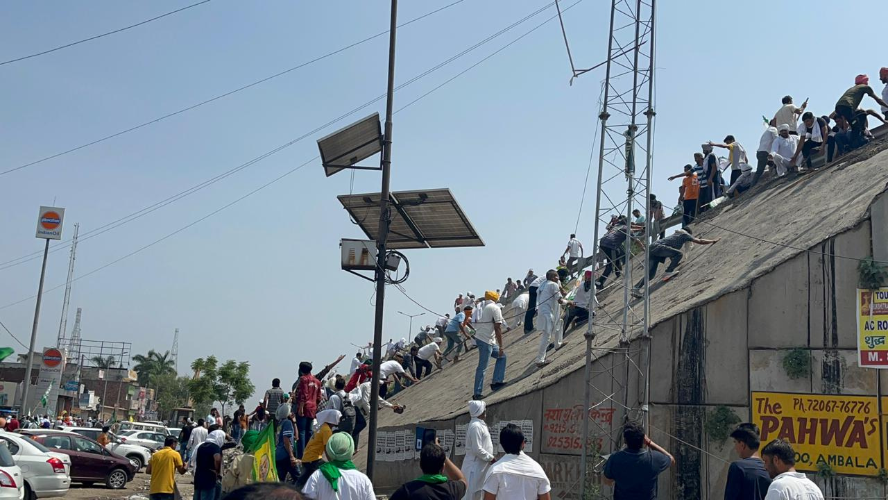 MSP issue: Farmers warn of big stir, block highway in Haryana