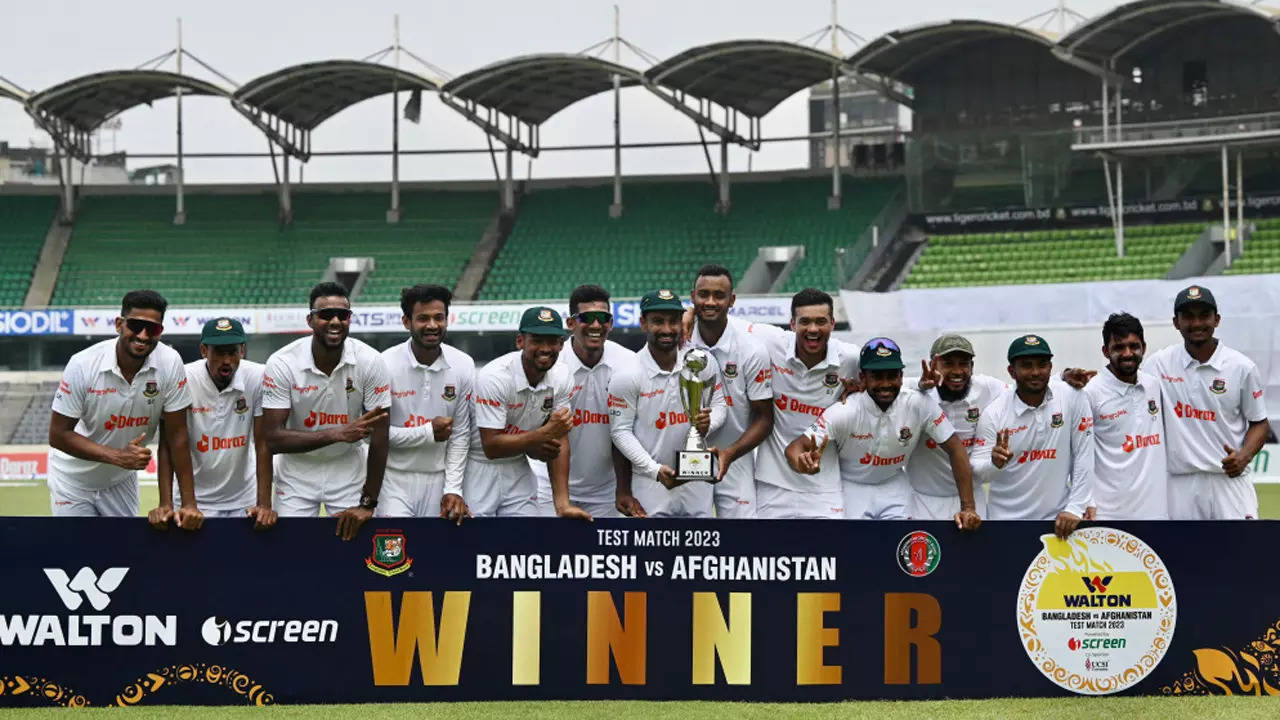 One-off Test Bangladesh trounce Afghanistan by 546 runs for their biggest ever Test victory Cricket News