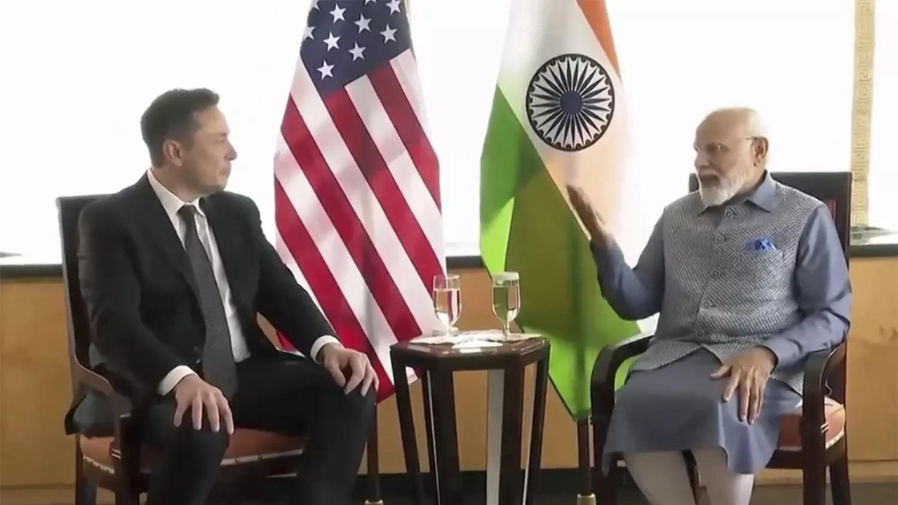 Home Elon: Modi-Musk talks for Tesla-SpaceX entry to India