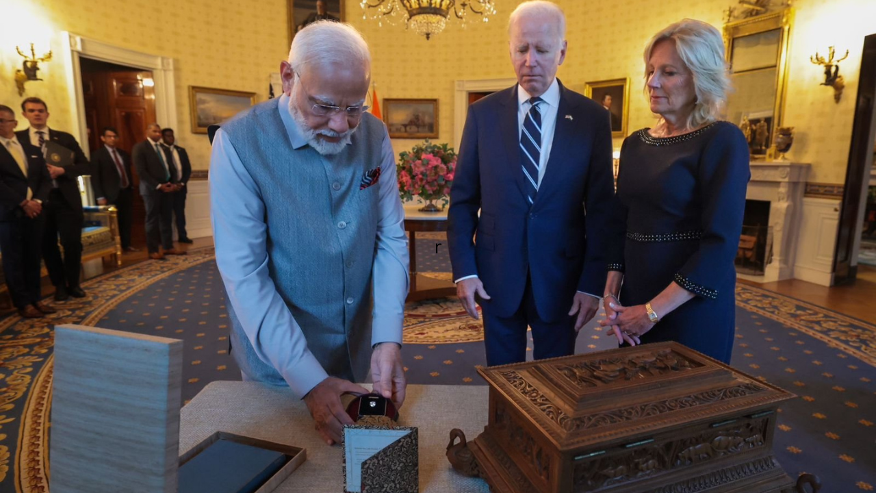 What PM Modi gifted US President Joe Biden