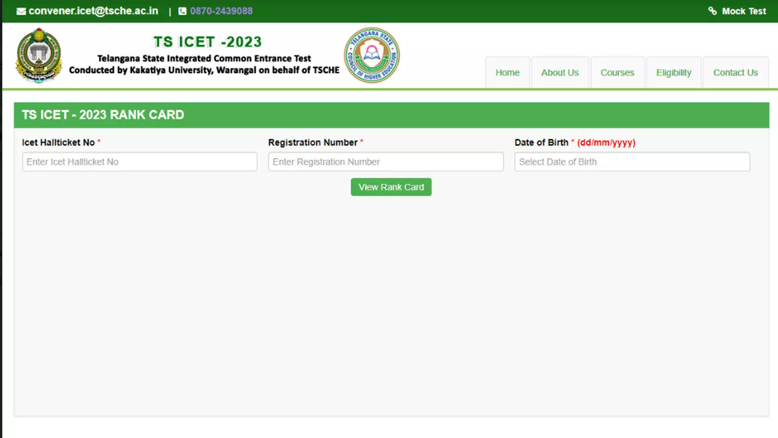TS ICET 2023 results announced @ icet.tsche.ac.in; Direct link here – Times of India