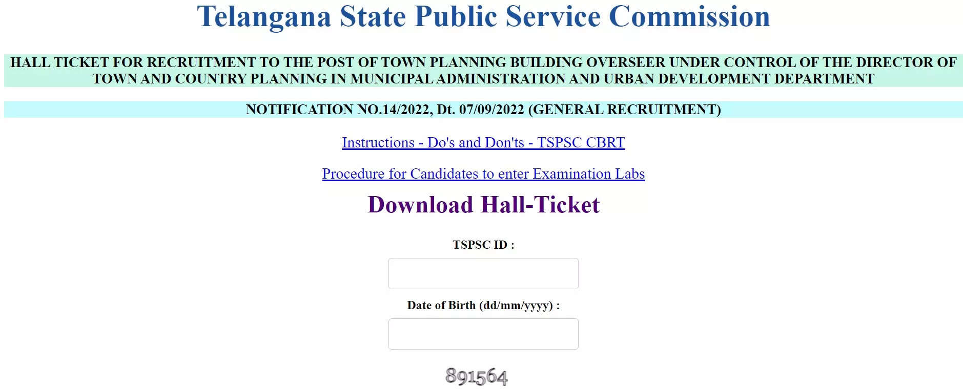 TSPSC TPBO Admit Card 2023 released on tspsc.gov.in, direct link here – Times of India