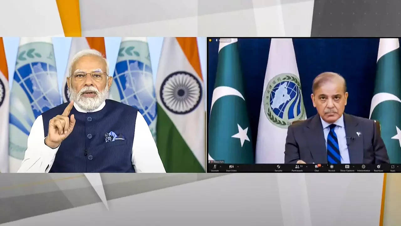 SCO summit: With Pakistan PM listening, PM Modi takes dig at 'countries supporting cross-border terror'