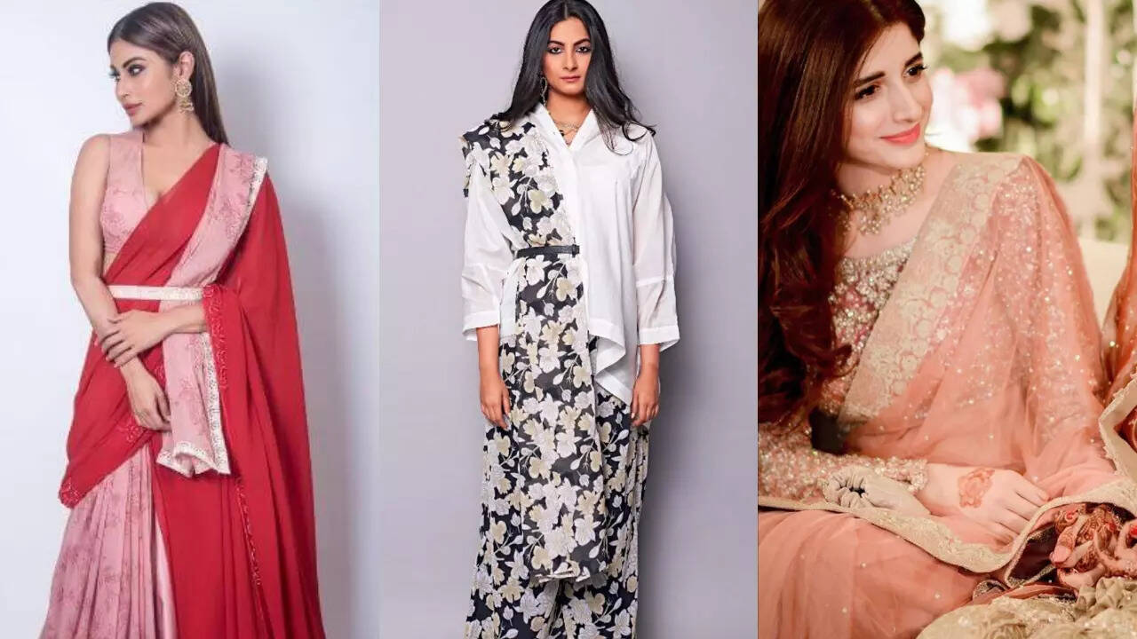 Pin on Indian saree styles