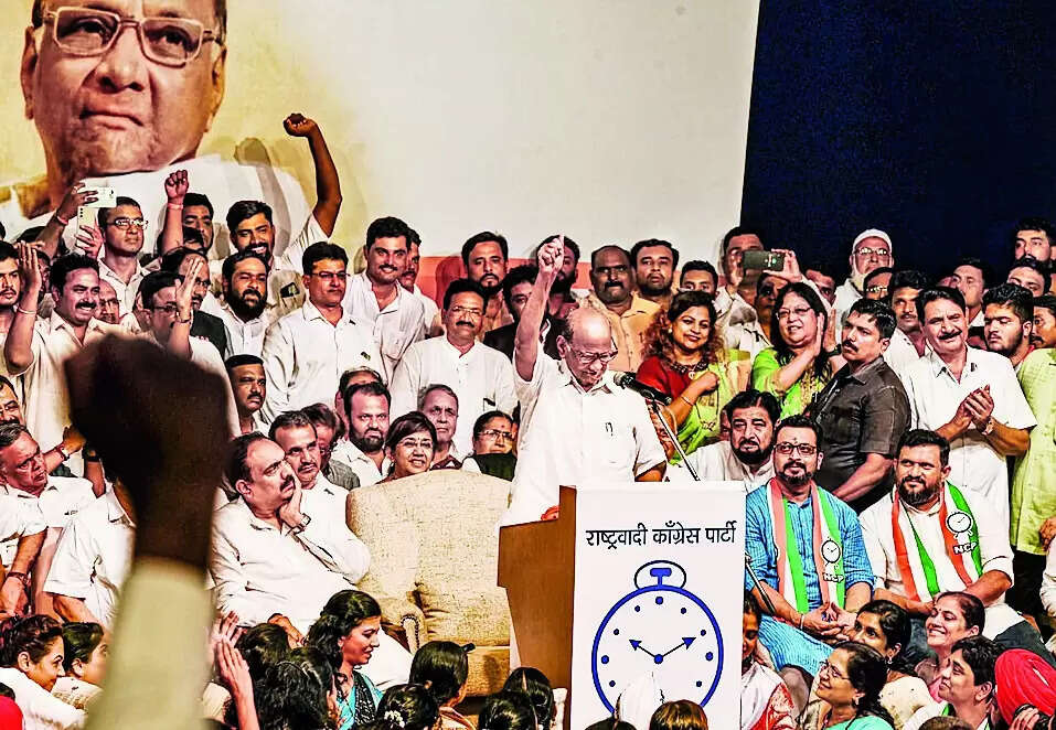 Alliance with BJP will not end well for rebels: Sharad Pawar
