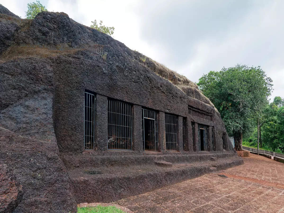 These rock-cut caves in Goa once sheltered the Pandavas
