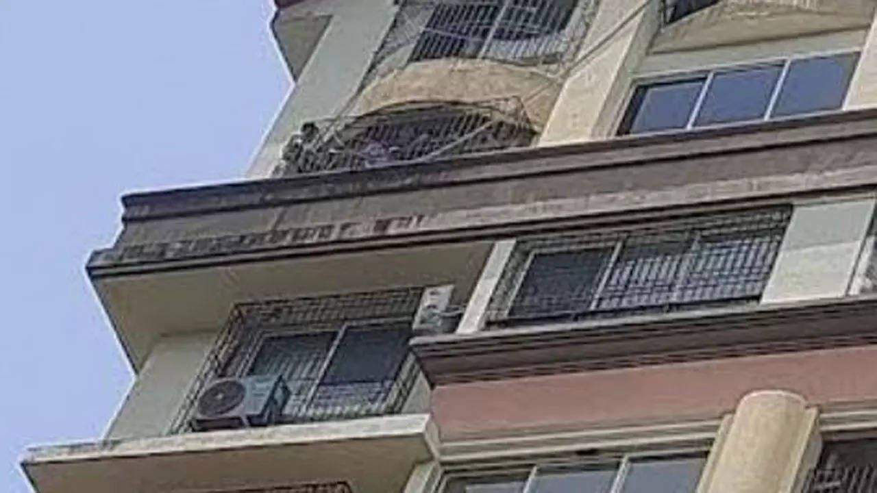Fire dept rescues special child trapped on 10th floor of Udupi building | Mangaluru News – Times of India