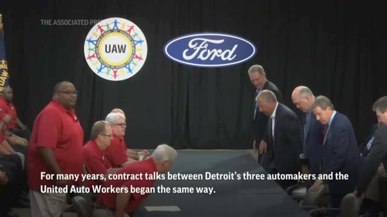 Ford, GM and Stellantis to begin tense contract talks with United Auto