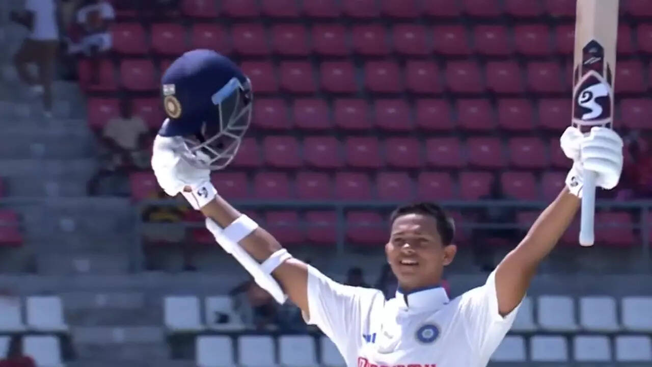 Yashasvi third Indian opener to hit century on Test debut