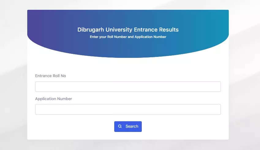 DUPGET 2023 Result (Out): Dibrugarh University PG Results announced on dibru.ac.in, download here – Times of India
