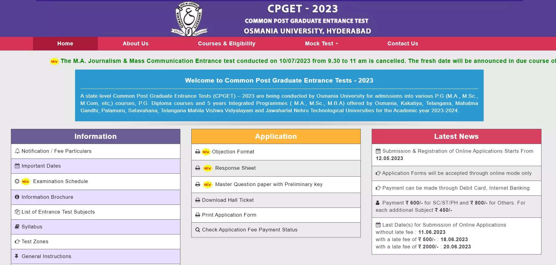 TS CPGET Answer Key 2023 released on cpget.tsche.ac.in, direct link here – Times of India