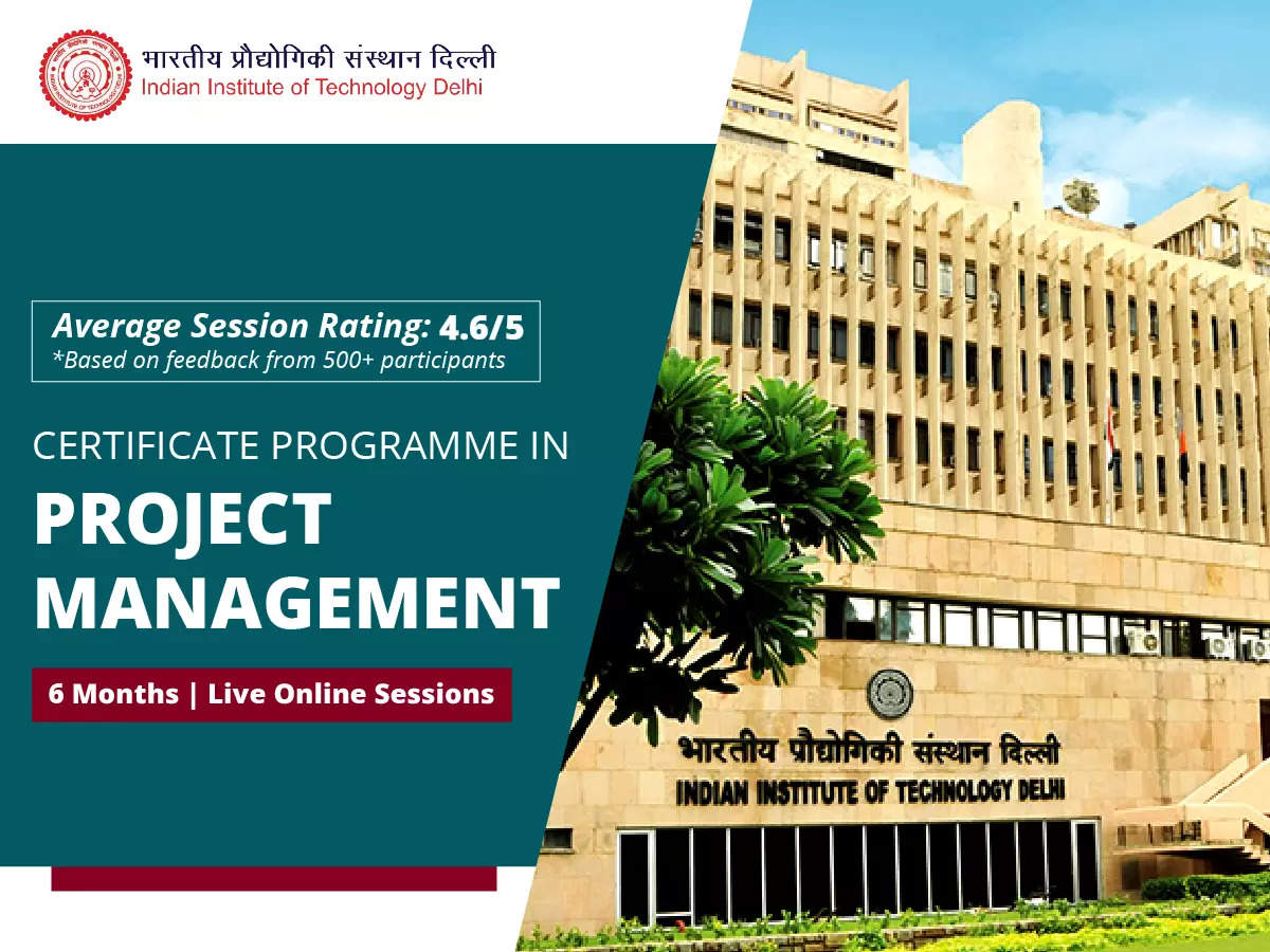 IIT Delhi's Project Management Certificate course: Your gateway to