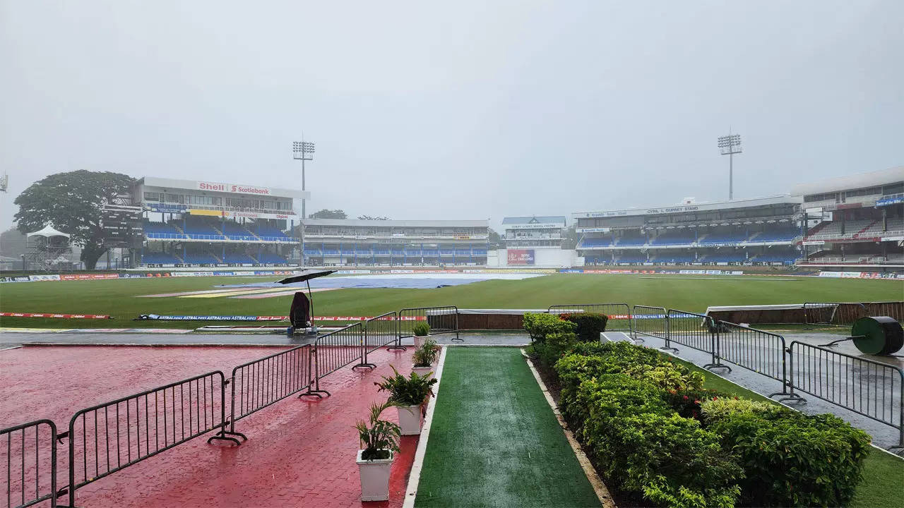 2nd Test: Rain ruins India's plans as Rohit & co. settle for 1-0 series win