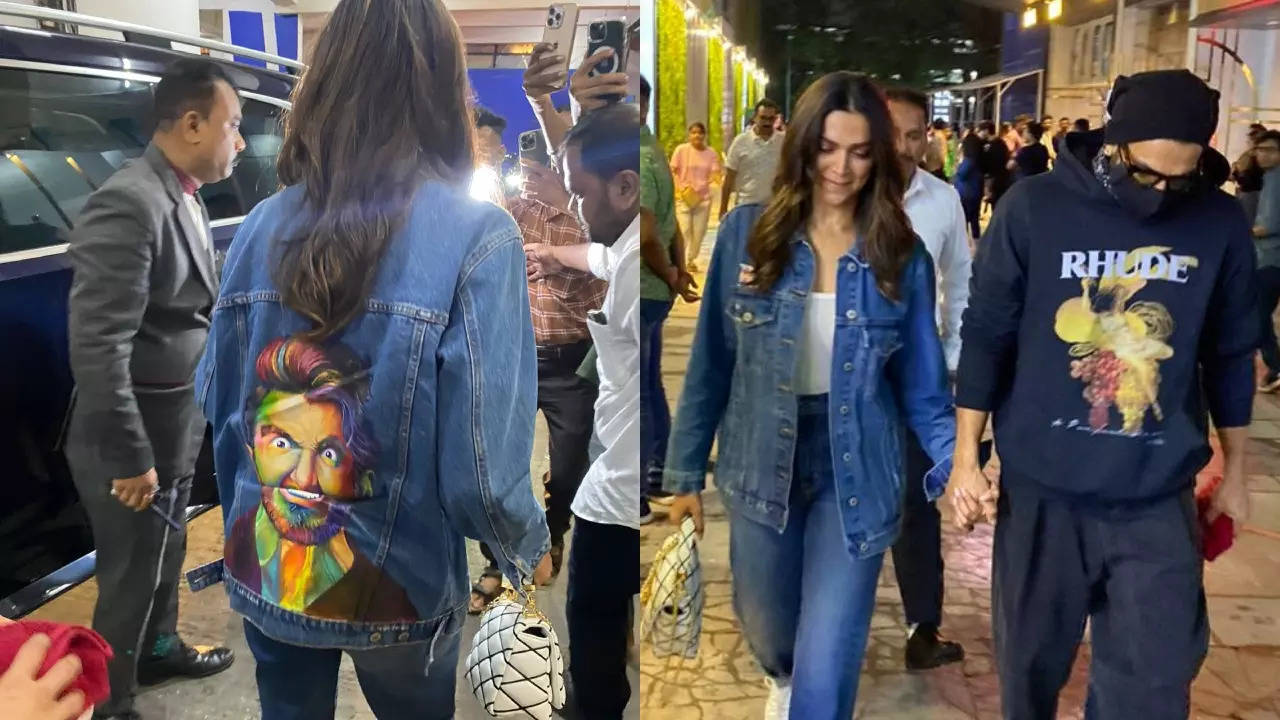 Deepika Padukone slays denim jacket season in style. Ranveer Singh loves  the look - India Today