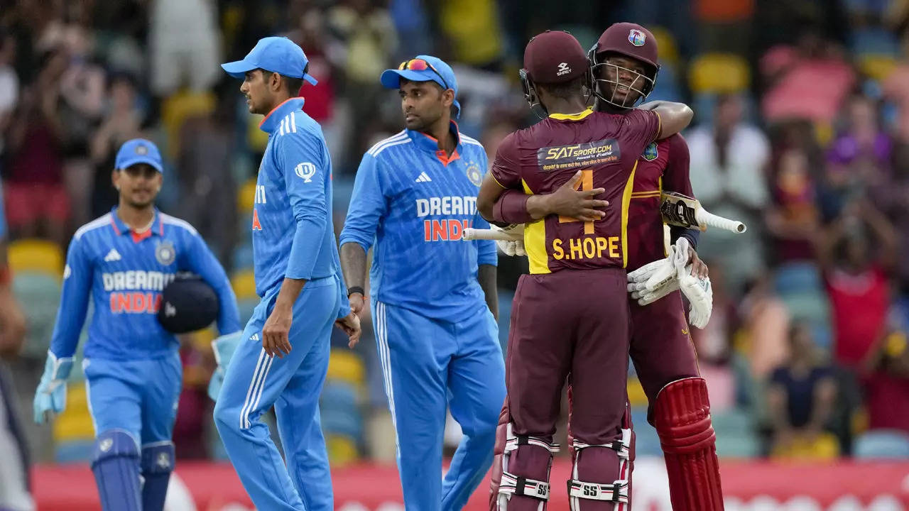 India Vs West Indies 2nd ODI Indias World Cup aspirants struggle as West Indies level series Cricket News