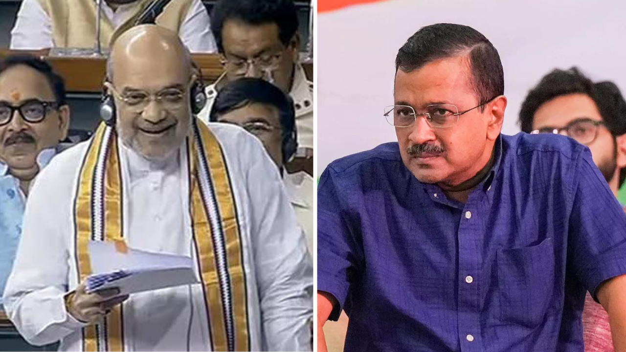 Delhi services Bill: Amit Shah attacks AAP; Kejriwal hits back