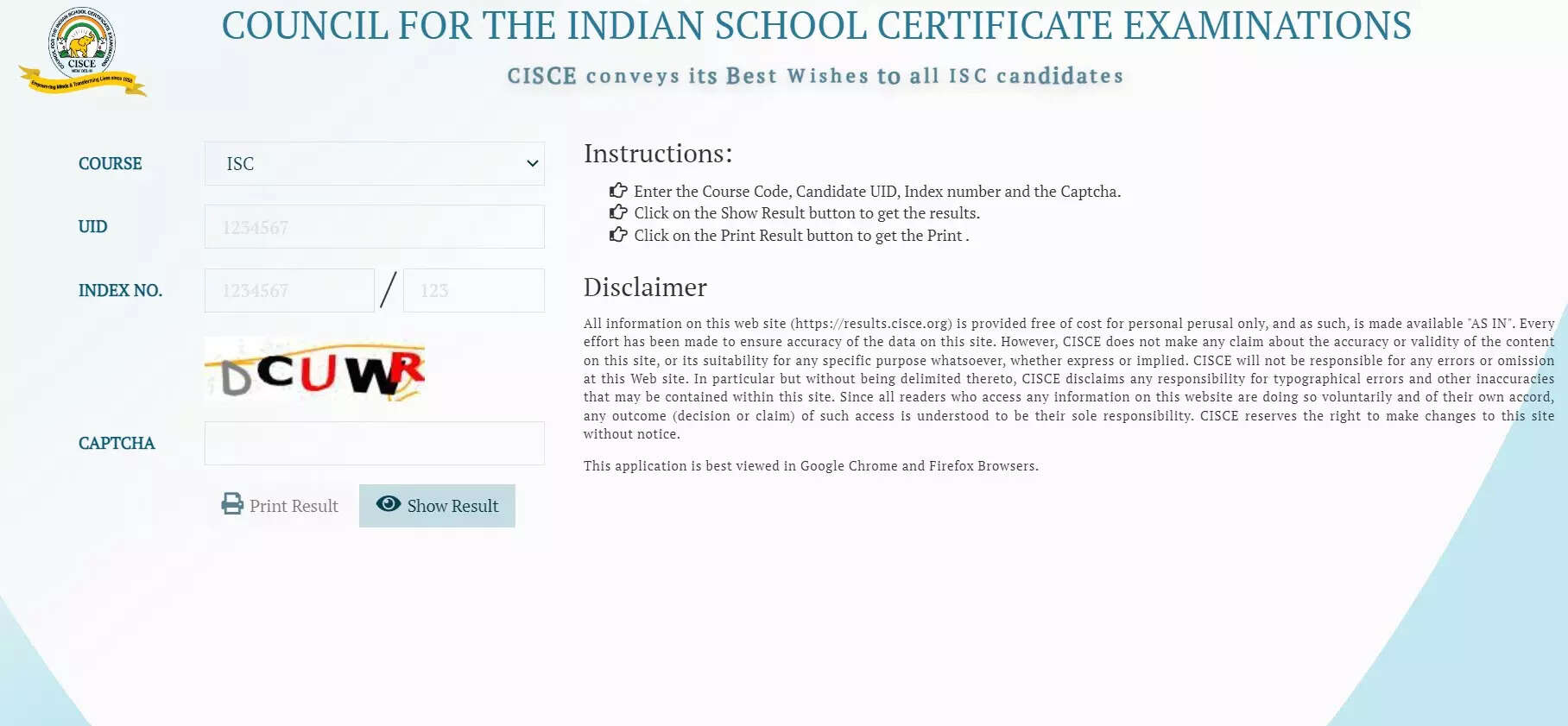 CISCE ISC 12th Compartment Result 2023 OUT at cisce.org, direct link here – Times of India