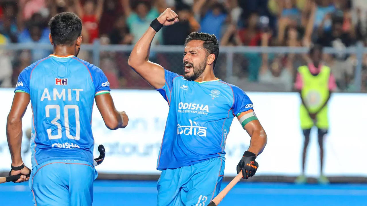 India vs Pakistan Highlights, Asian Champions Trophy 2023 India beat Pakistan 4-0 to top the standings