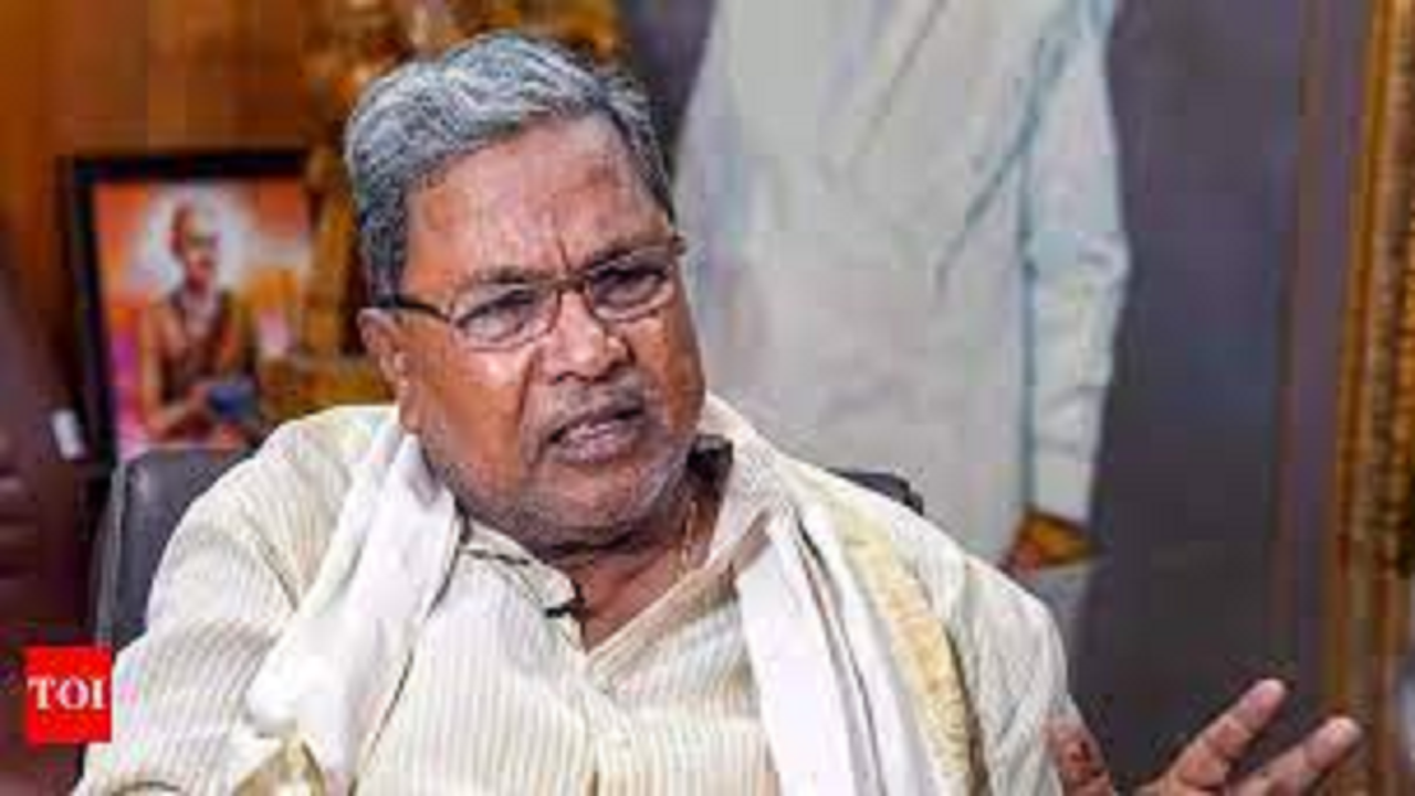 Not right to release contractors’ dues until probe is over: Karnataka CM Siddaramaiah | Bengaluru News – Times of India