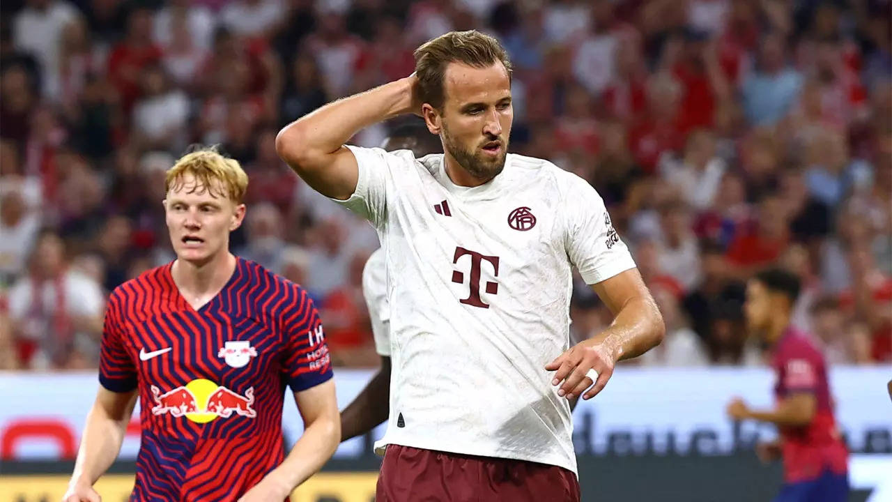 Leipzig spoil Harry Kane's Bayern debut with German Super Cup win
