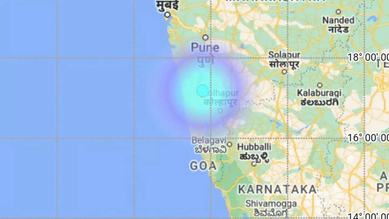 Magnitude-3.4 earthquake hits Maharashtra’s Kolhapur | Kolhapur News – Times of India