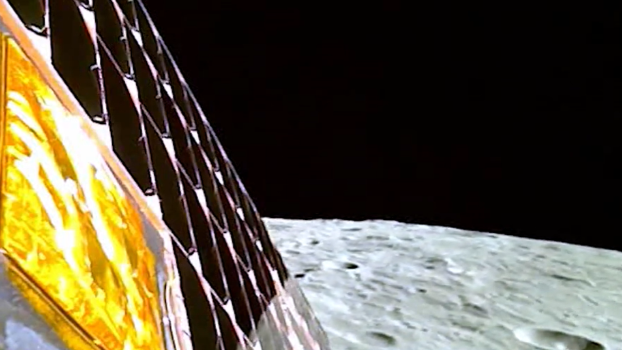 Chandrayaan-3: Isro releases new images of moon captured from by Lander camera