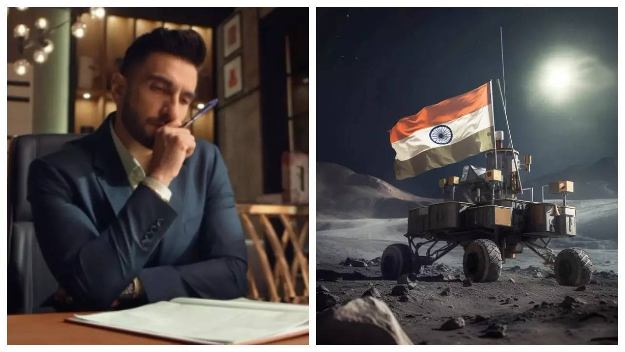 Ranveer Singh TROLLED for refusing to comment on Chandrayaan 3 successful  moon landing post dubbing session; netizens call it 'shameful' | Hindi  Movie News - Times of India