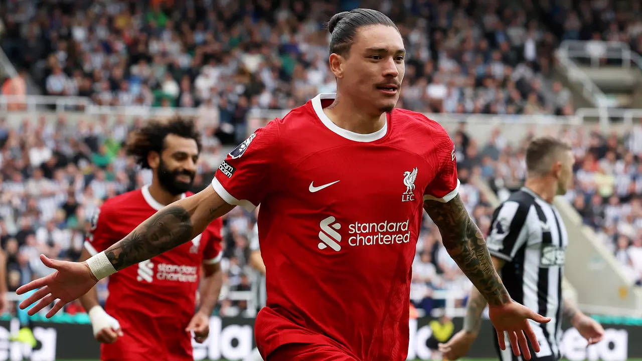 EPL: Darwin Nunez grabs 2-1 win for 10-man Liverpool against Newcastle |  Football News - Times of India