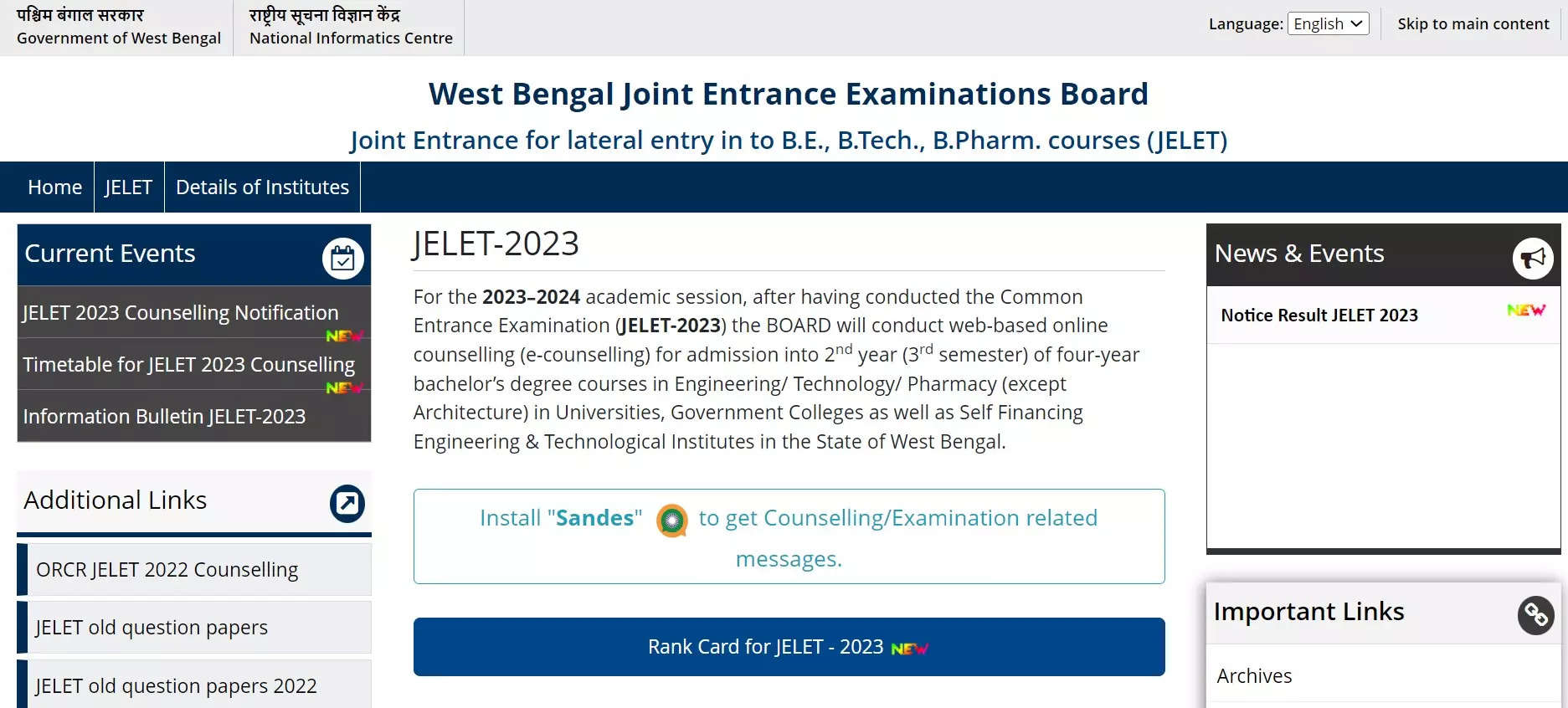 WB JELET Counselling 2023: Round 1 registration begins today at wbjeeb.nic.in, direct link here – Times of India