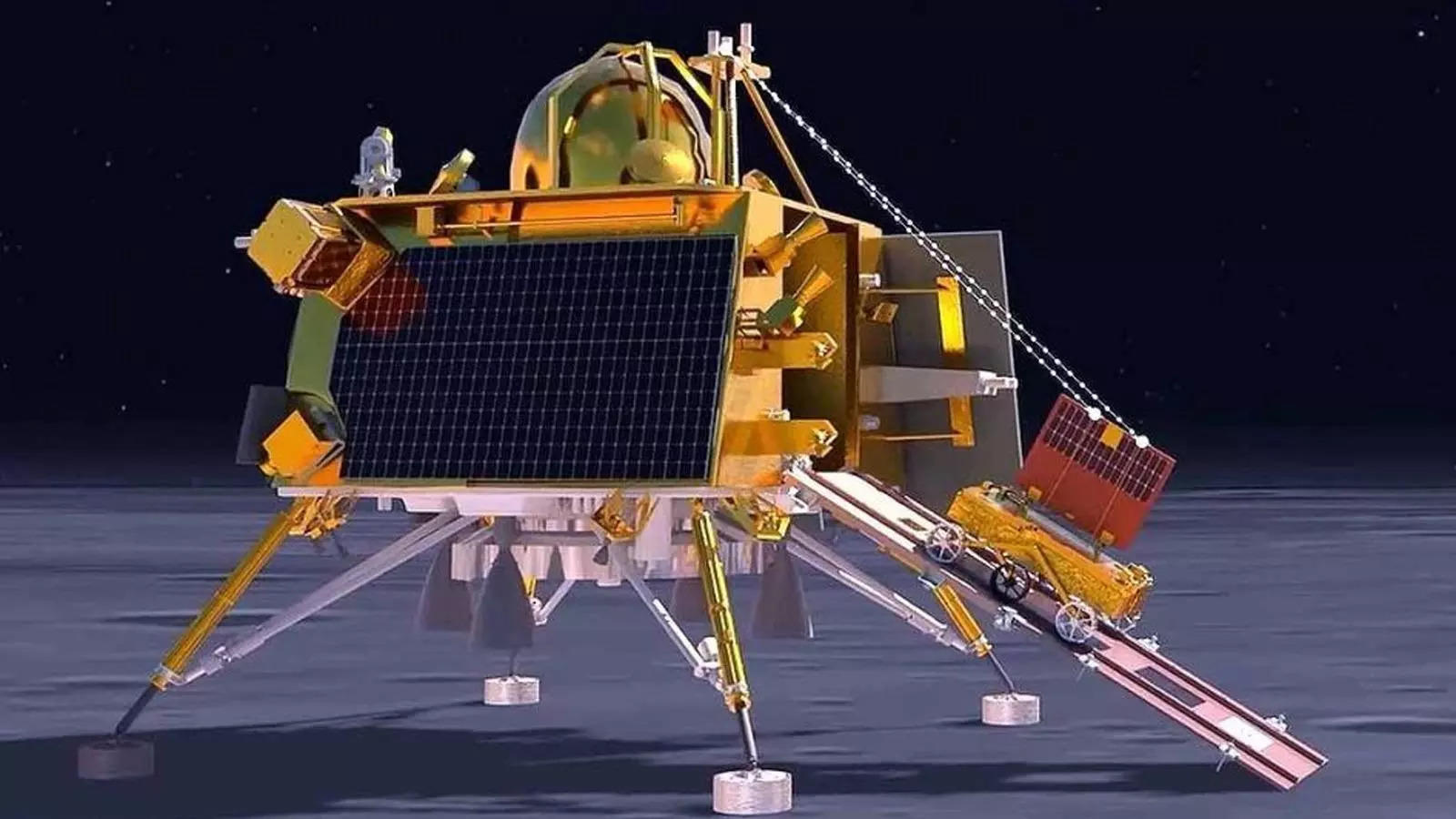 Why Chandrayaan-3's lander is named Vikram - Times of India