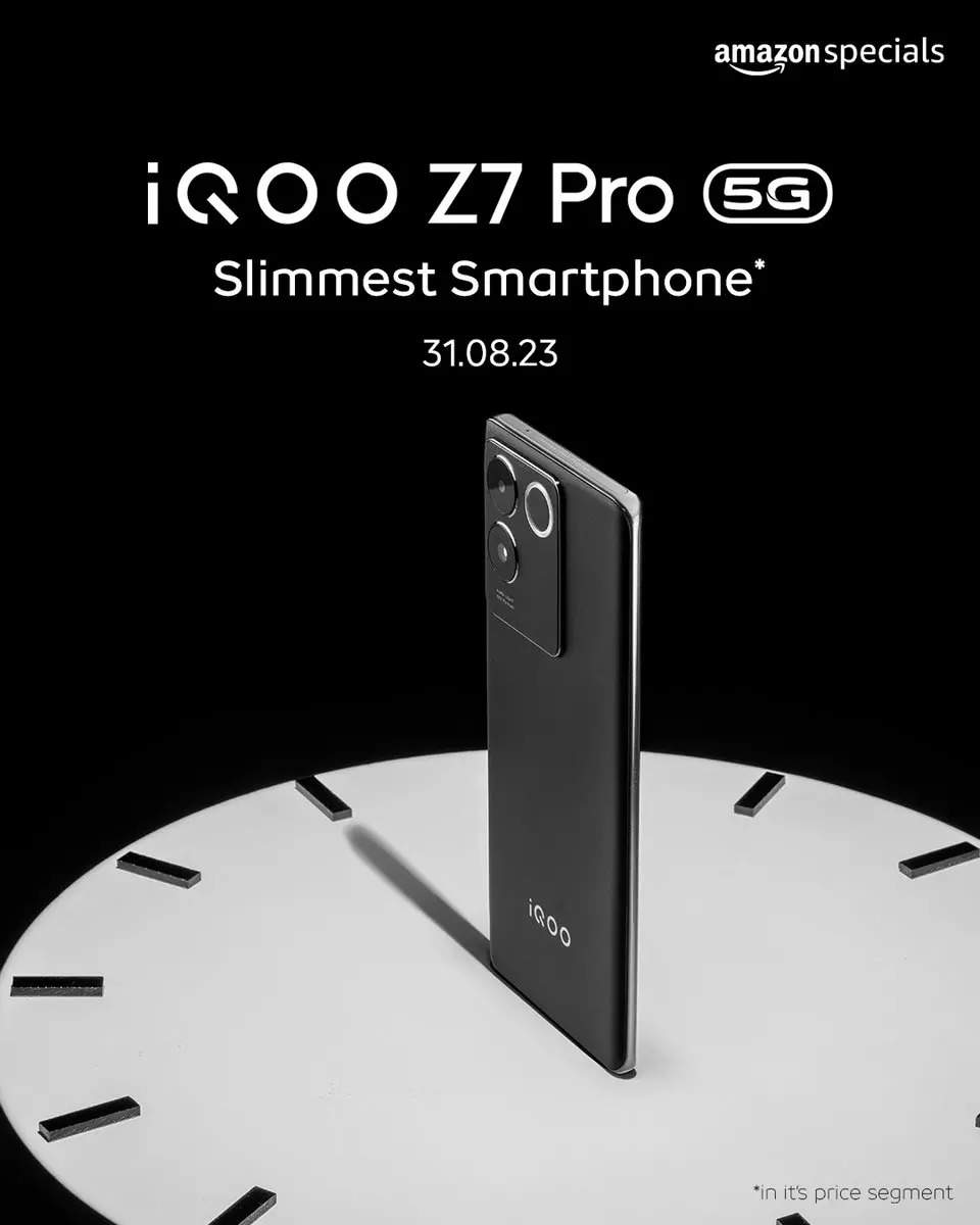 iQoo Z7 Pro se lanzará hoy en India: especificaciones y otros detalles