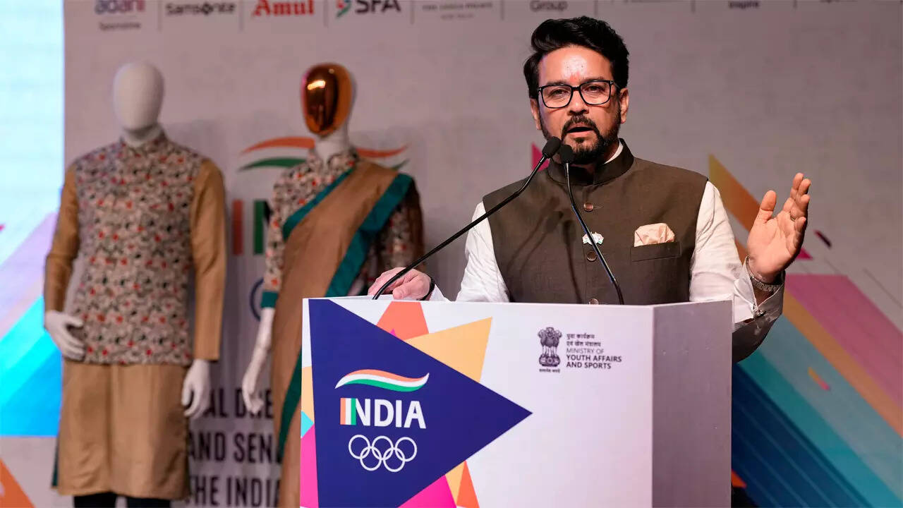We will return with best medal count from Asian Games: Anurag Thakur | More  sports News - Times of India
