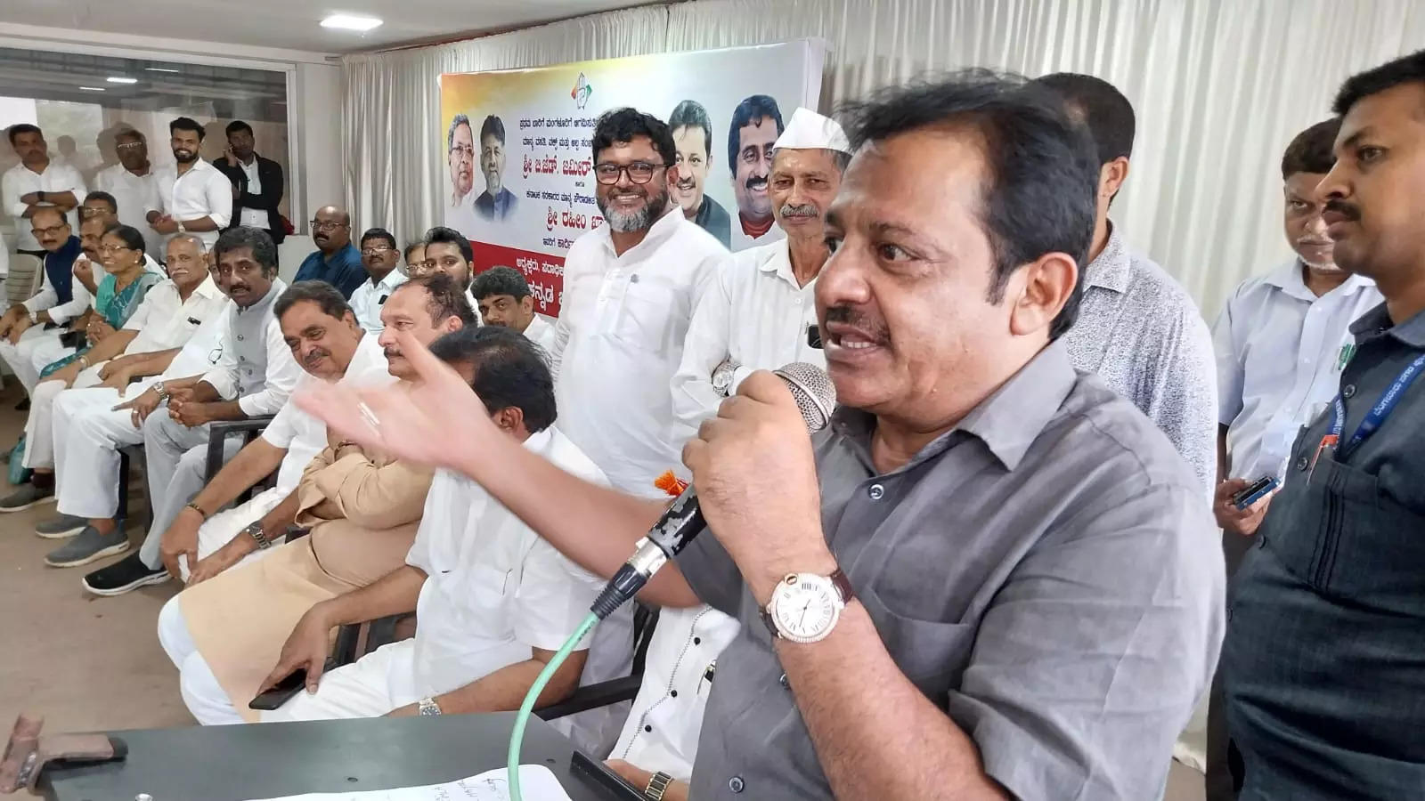 BJP will be eradicated in Karnataka soon: Zameer Ahmed Khan | Mangaluru News – Times of India