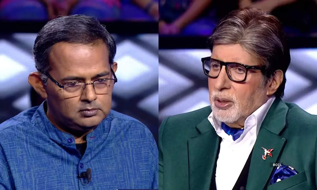 Kaun Banega Crorepati 15: Contestant and former journalist Vishwas Gautam says he couldn’t understand Amitabh Bachchan’s fluent English at an event