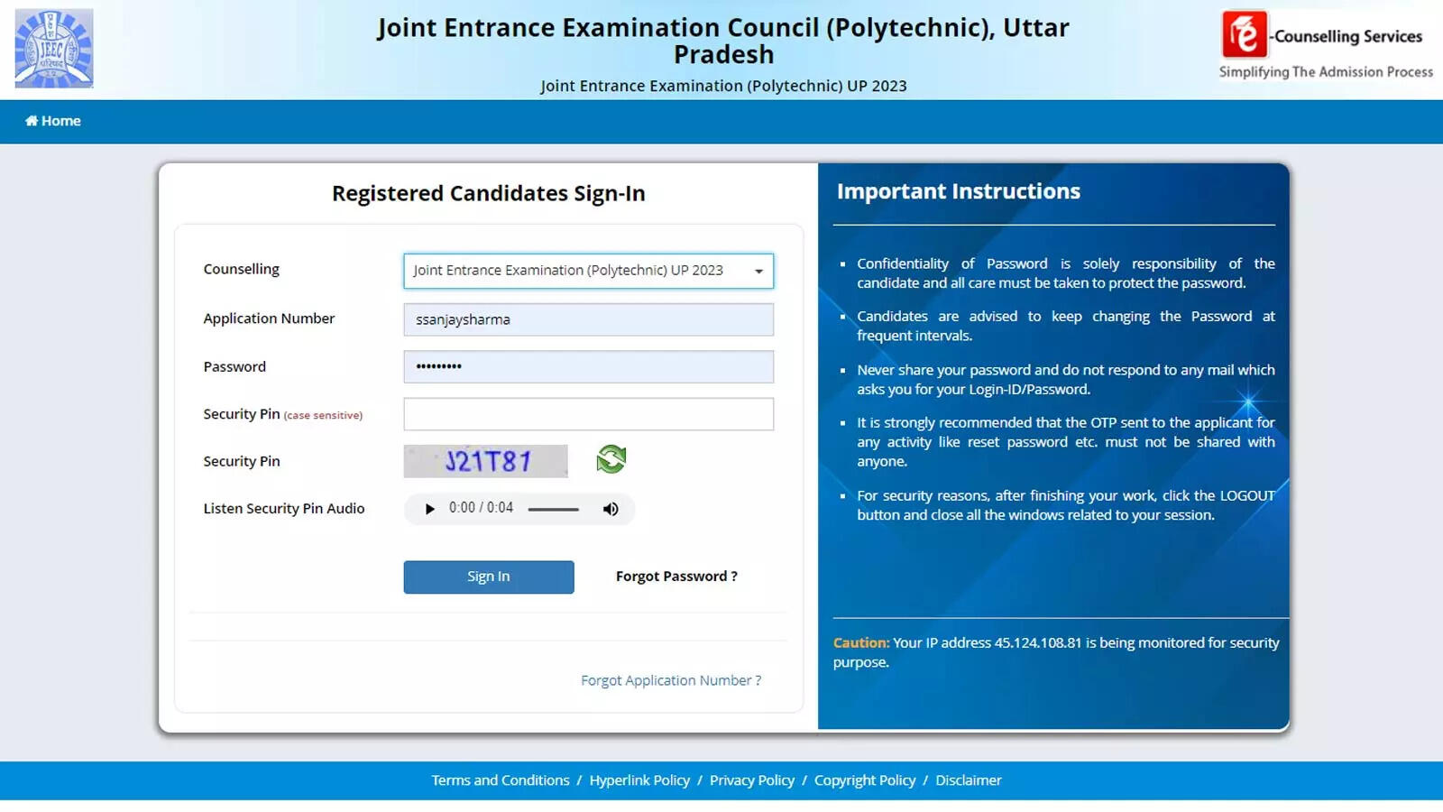 UP Polytechnic 2023: Round 5 seat allotment results released on jeecup.admissions.nic.in – Times of India