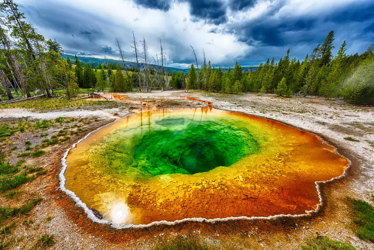 Unparalleled treasures of Yellowstone National Park, world's first national park