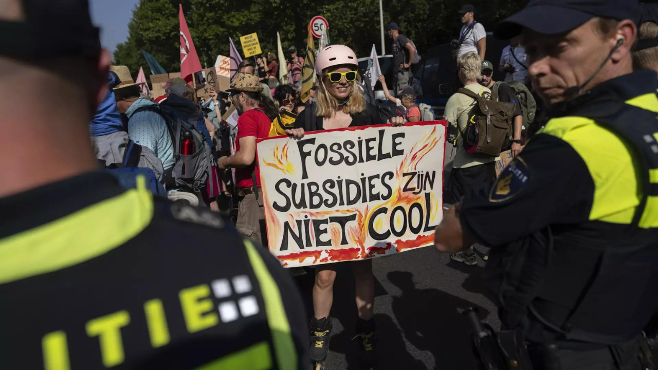 Climate Activists: Climate protesters around the world are calling for an end to fossils fuels as the Earth heats up