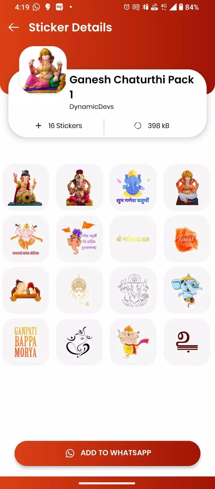 Ganesh Chaturthi Whatsapp Stickers: Happy Ganesh Chaturthi 2023: How to ...