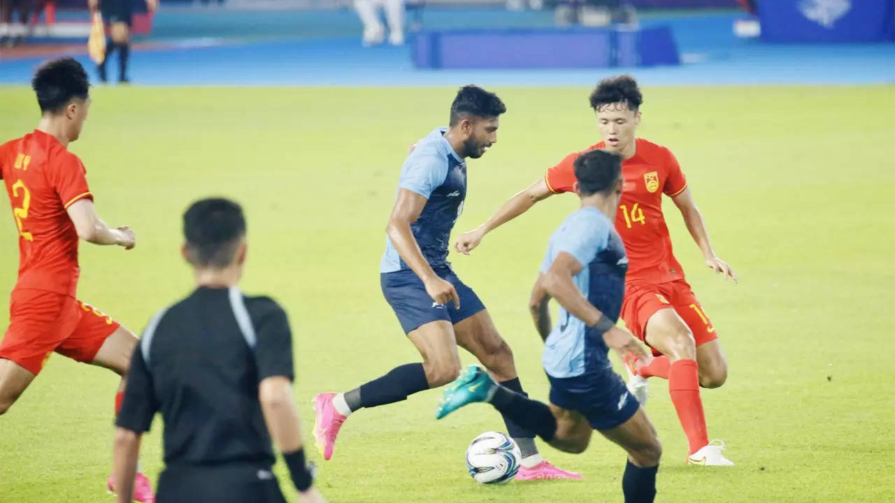 Asian Games: Indian football team loses 1-5 to China