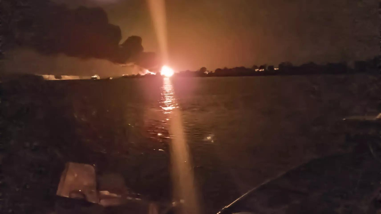 Cargo ship crew evacuated after explosion near Romanian Danube port