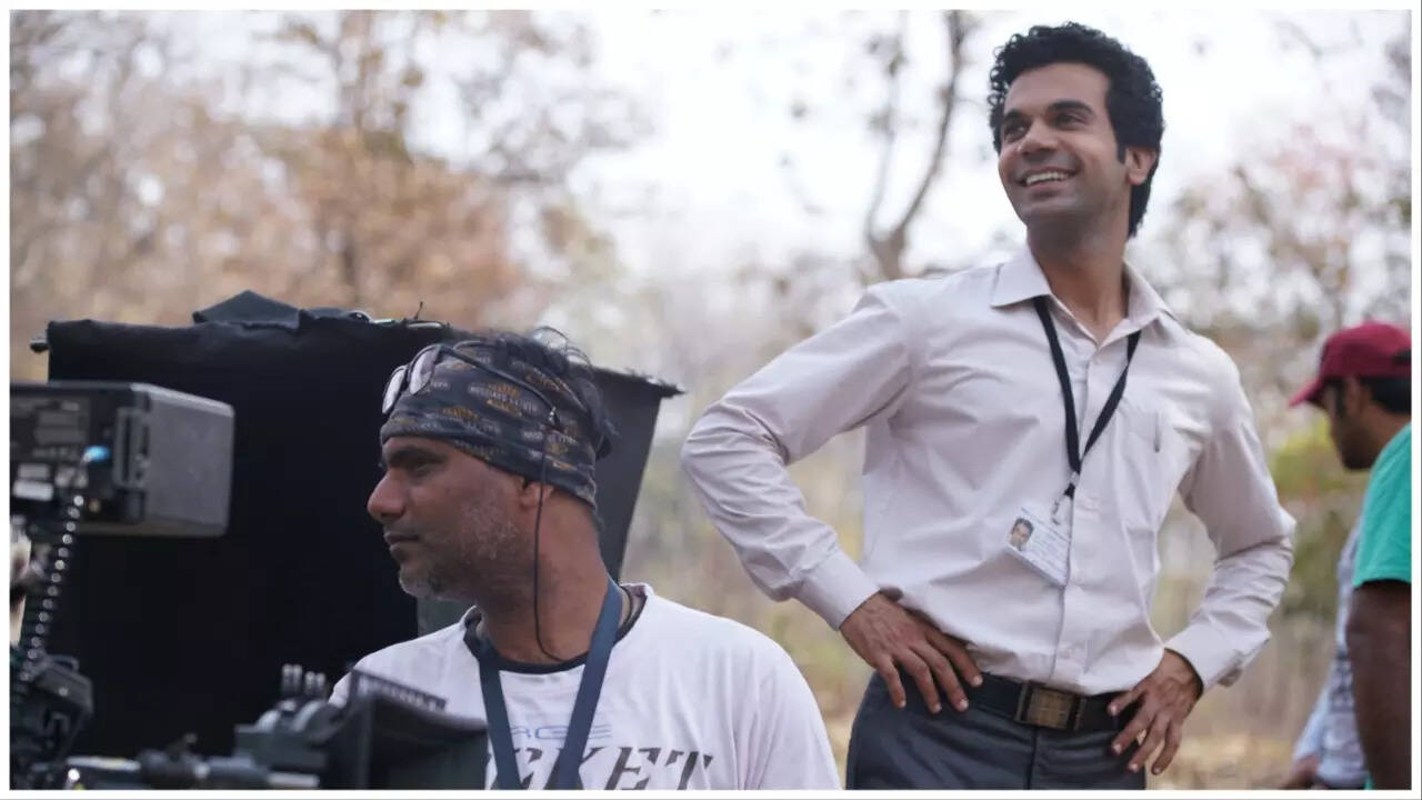 Rajkummar Rao on the sets of ‘Newton’