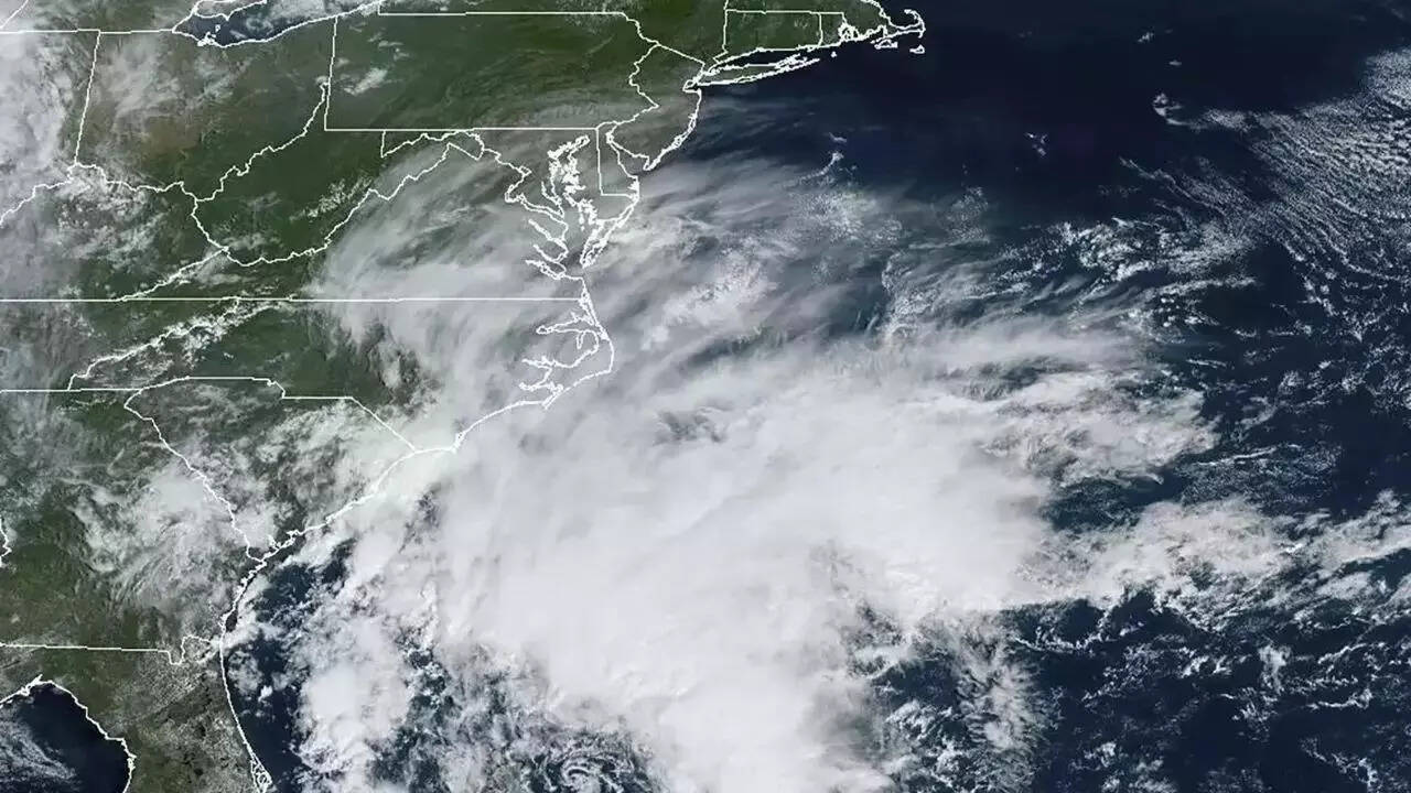 Tropical Storm Ophelia makes landfall in North Carolina as coastal areas lashed with heavy rain