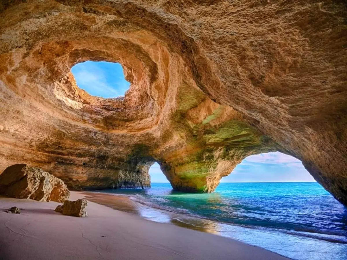 This unique sea cave in Portugal will hypnotise you with its beauty