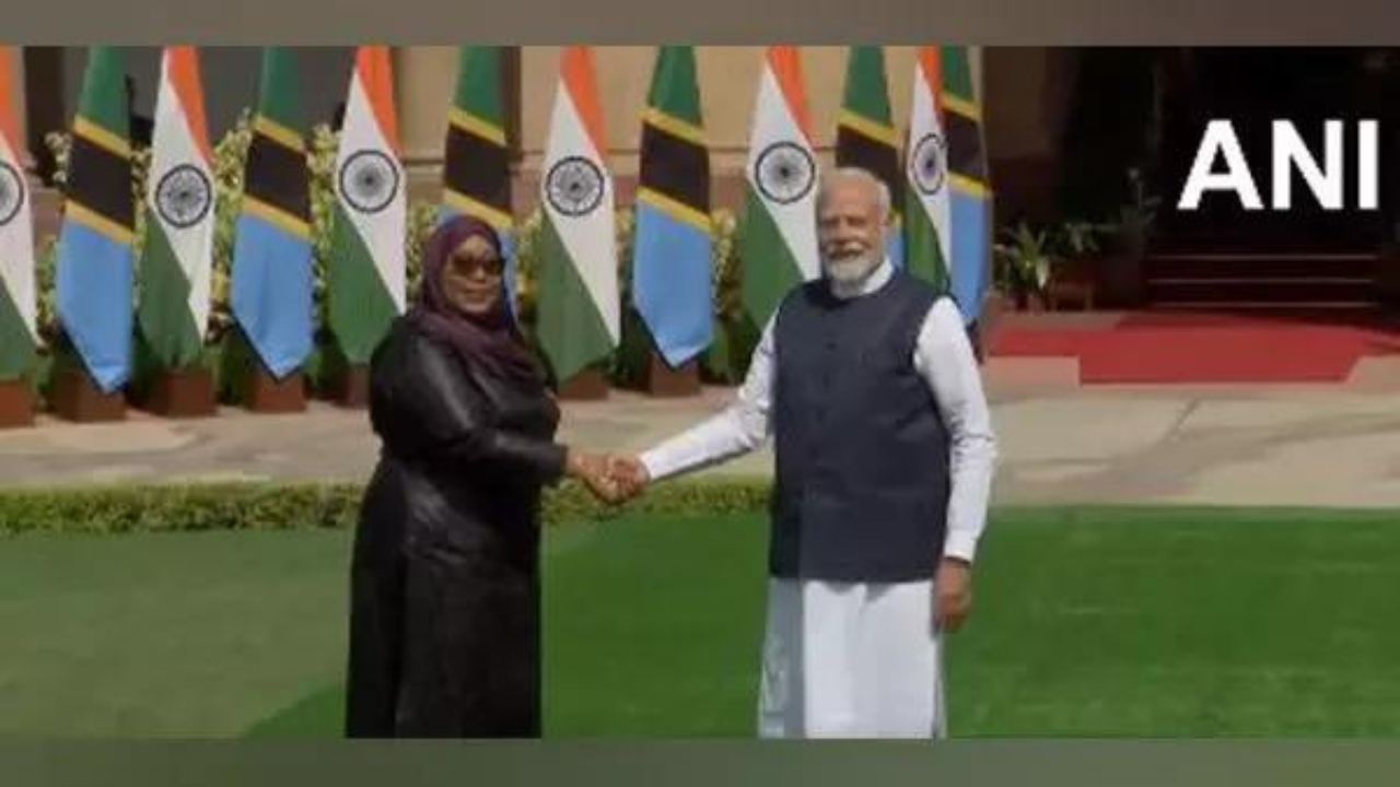 PM Modi holds bilateral meeting with Tanzanian President Samia Suluhu Hassan