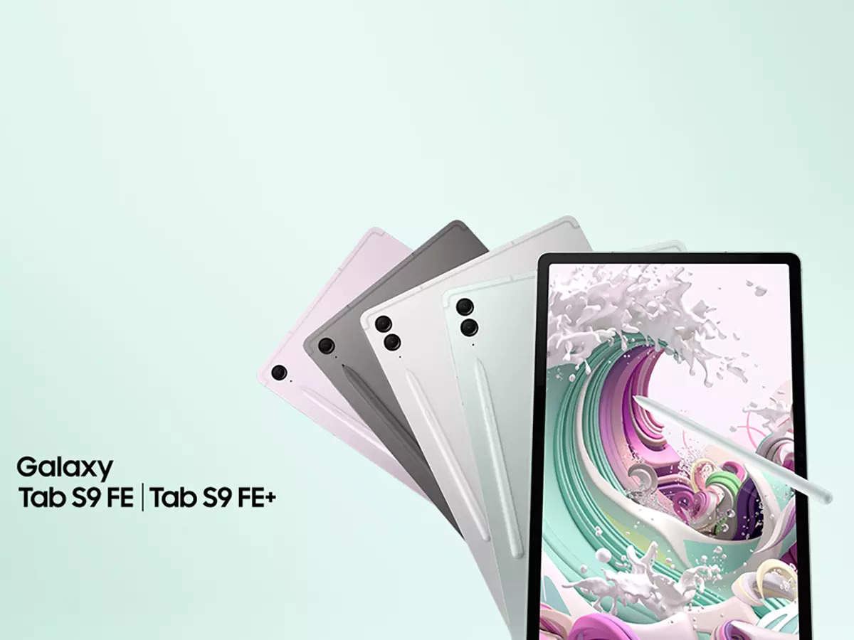 Style, creativity, and power unite with the launch of Samsung Galaxy Tab S9  FE and FE+ - Times of India